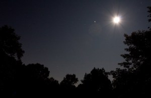 Jupiter & The Moon