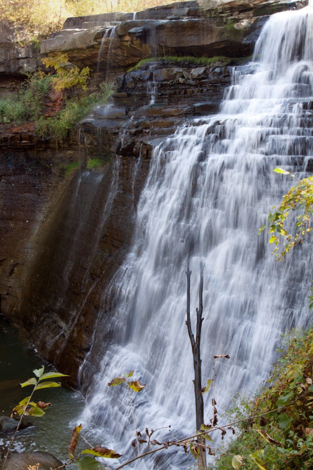 Photo: Brandywine falls on an autumn morning. Photo by James Guilford.