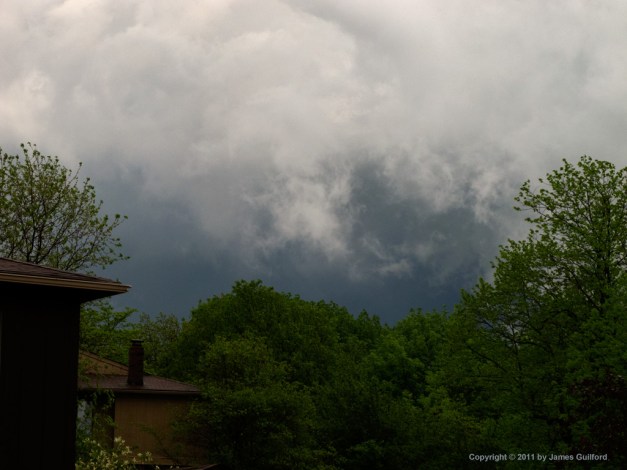 Photo: Dramatic storm clouds. Photo by James Guilford.