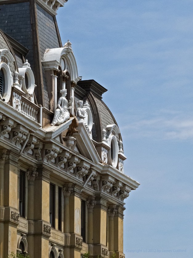 Photo: Wayne County Courthouse, Wooster, Ohio. Photo by James Guilford.