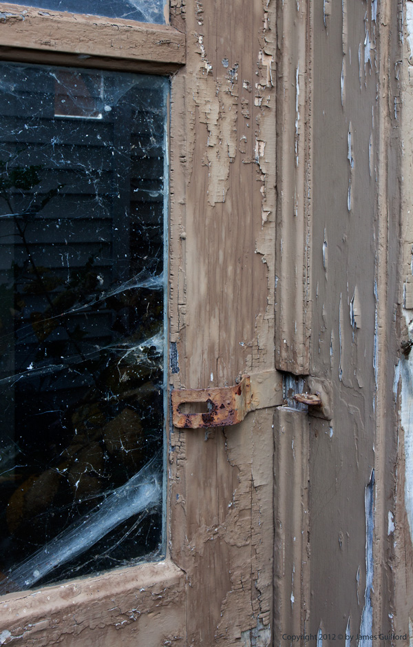 unlocked-but-no-entry_1500 Photo: Weathered exterior door. Photo by James Guilford.