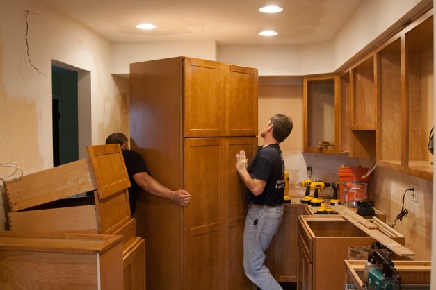 Photo: Kitchen remodel. Photo by James Guilford.