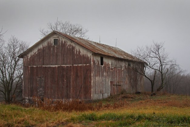 Photo: Weathered barn. Photo by James Guilford.