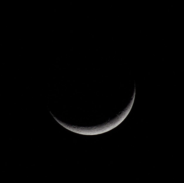 Photo: Crescent Moon. by James Guilford.