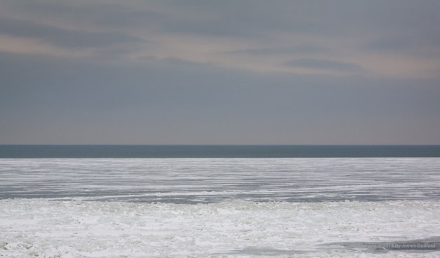 Photo: Lake Erie at the End of January 2014. Photo by James Guilford.