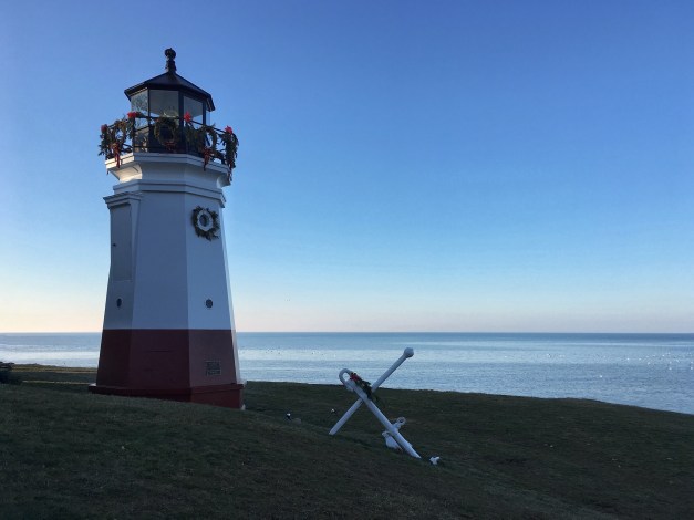 Photo: Evening Falls and Vermilion Light Waits to Shine. Photo by James Guilford.