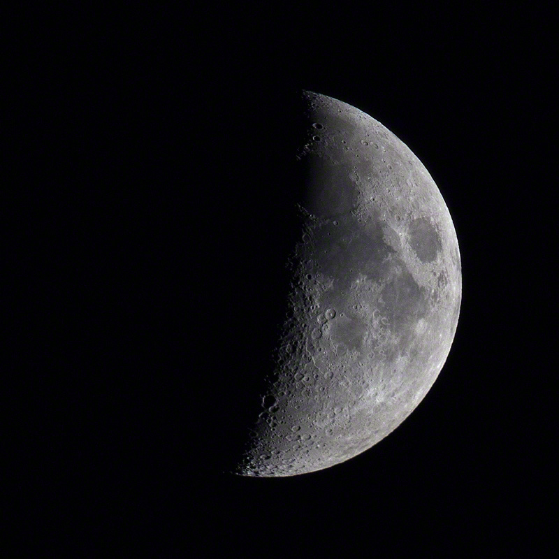 Photo: The Moon, July 29, 2017. Photo by James Guilford.