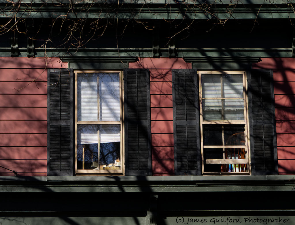 Photo: Second Storey - Sunny Day. Seen in Medina, Ohio. Photo by James Guilford.